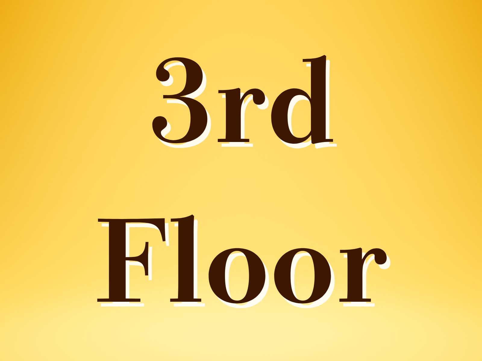 TRADER 3F Store interior